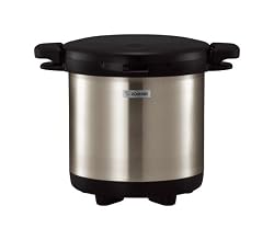Zojirushi SN-XAE80XA Stainless Steel Thermal Vacuum Cooking Pot, 2-Gallon