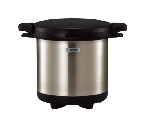 Zojirushi SN-XAE80XA Stainless Steel Thermal Vacuum Cooking Pot, 2-Gallon