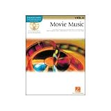 Hal Leonard Movie Music (Viola) Instrumental Folio Book and CD