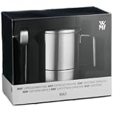 WMF Espressomaschine 4 Tassen + Kaffeemaßlöffel Kult Espressokocher