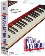 eMedia EK10054 Intermediate Piano and Keyboard Educational Lab Pack 5- 1 Teacher?s version and 10 Student versions
