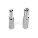 【ノーブランド品】スクリュードライバー　ドライバーセキュリティツール　六角形　3.8mm4.5mm ２個