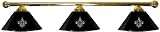New Orleans Saints Pool Table Light - Brass Bar