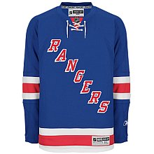 NHL Men's New York Rangers Reebok Edge Premier Team Jersey - 7185H511Hpjnyr (Blue, XXXX-Large)