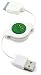 Apple Ipod 5g Video (60gb) Minisync Retractable Cable (usb (white))
