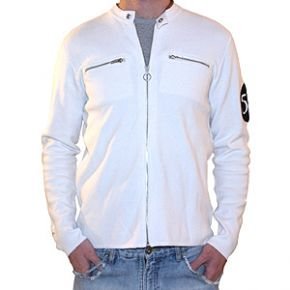 Evisu "Racing" knitted jacket