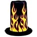 Flame Stove Top Hat