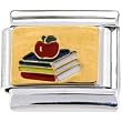 Gold Plating School Books Gold Platingitalian Charm