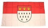 Fahne / Stadtflagge Köln NEU 90 x 150 cm Flagge