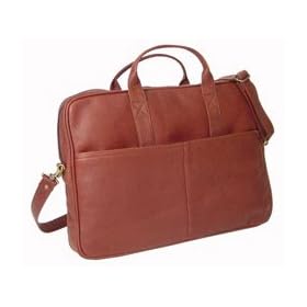 Buy Leather Top-Zip Portfolio by Piel Leather