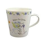 Ribbon Cat Garden　マグ　白