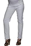 Maternal America Skinny White Maternity Pant