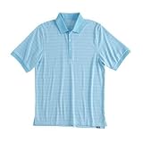 Ashworth 2010 Men's High-Twist Jersey Stripe Golf Polo Shirt