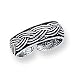 Sterling Silver Antiqued Toe Ring