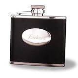 Stainless Steel Leather Flask