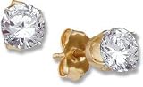 1 ctw. 14K Yellow Gold Diamond Studs