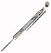 Commando Precision File Handle with 6 Needle Files Stored Inside the Clear Anodized Pro Series Handle