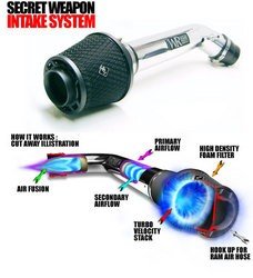 Mazda MP3 Secret Weapon Intake 01-03 - Cleaner Kit: Free Cleaner Kit