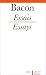 Image of Essais, édition bilingue
