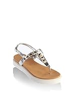 Simoty Sandalias planas (Plateado)