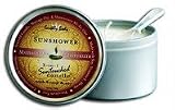 Earthly Body Round Candles, Sunshower, 6.8-Ounce