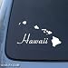 HAWAII - Tropical Islands - Car, Truck, Notebook, Vinyl Decal Sticker #1161 | Vinyl Color: White