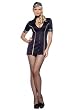 3PC Orbit Gum Flight Attendant Sexy Holiday Party Costume