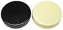 Black and Ivory Backgammon Chips - 1 1/4"