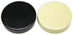 Black and Ivory Backgammon Chips -1 5/8"