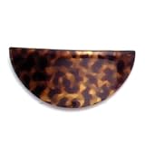 IMAGE OF Caravan 1/2 Circle Honey Barrette 3-1/2