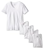 Hanes Mens  5 Pack V-neck T Shirt