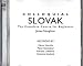 Colloquial Slovak CD: The Complete Course for Beginners (Colloquial Series)