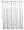 Hookless Mystery 71 by 74-Inch Shower Curtain, Beige