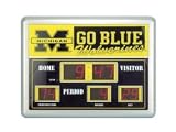 Michigan Wolverines Scoreboard Clock