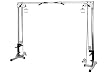 Multisports Fitness Pro Cable Crossover Exercise System Multisports Fitness Pro Cable Crossover Exercise System