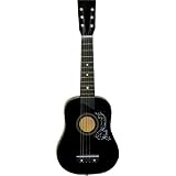 25 Inch Kid's Acoustic Toy Guitar Set with Gig Bag - Black