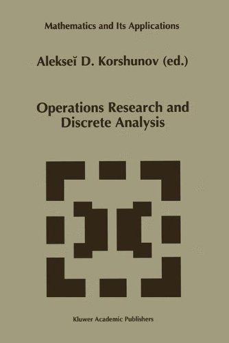 operations research and discrete analysis mathematics and its applications