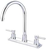 3121dfPzCaL. SL160  Elements of Design ES8791ELLS Twin Lever Handles 8 Kitchen Faucet, Chrome