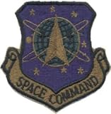 Space Command Subdued Style Iron On Patch
