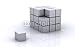 Wallmonkeys Peel and Stick Wall Decals - Cube - 24