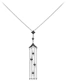 Image of Kit Heath Sterling Silver 90FBMA Ladies Necklace with Multi Strand Chain & Pearls