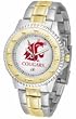 Washington State Cougars Competitor Two Tone Watch