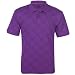 Dunlop Checked Polo Shirt Mens