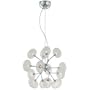 Possini Euro String of Glass Ovals Halogen Pendant Light