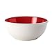 Rachael Ray Dinnerware Rise 4-Piece Stoneware Cereal Bowl Set, Red