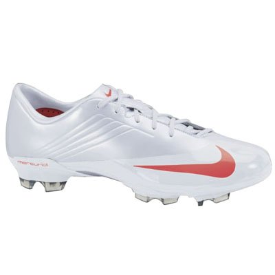 Nike Mercurial Talaria V FG Silver/Red Size 13
