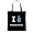 www.bassklarinette.com - Baumwolltasche Tasche - I like Bassklarinette