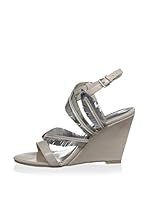 Nude Sandalias de cuña Flamingo (Plata)