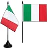 Flaggenfritze� Tischflagge Italien 10x15 cm