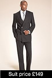 Ultimate Pure Wool Double Breasted Stripe Jacket